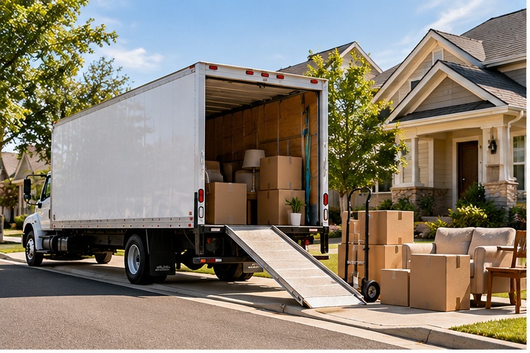 Moving Truck Planning unique image