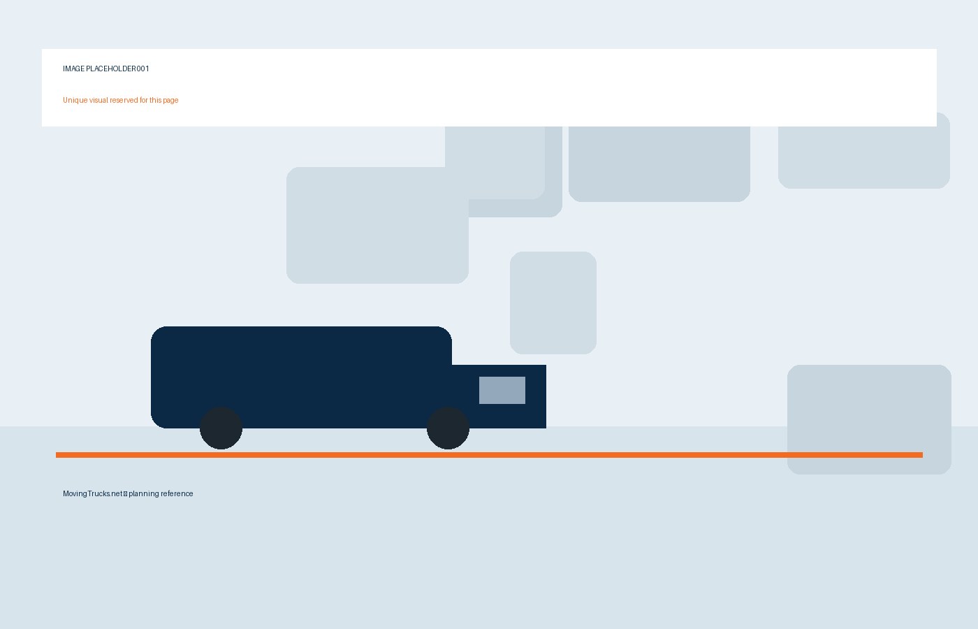 Moving Truck Information by State unique image
